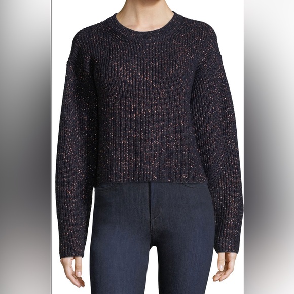 Rag & Bone Jubilee Metallic Crewneck Sweater - Picture 1 of 8